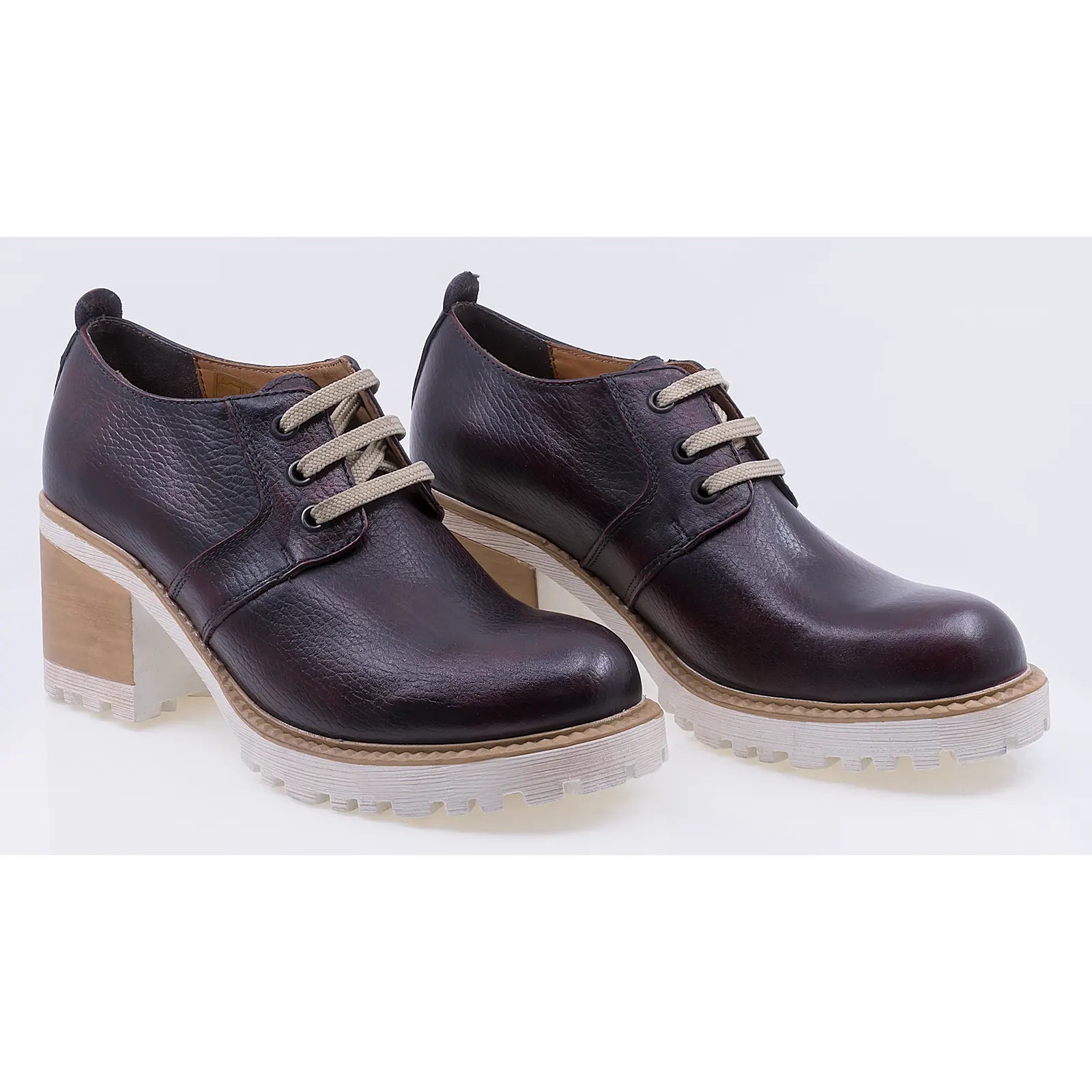 Pantofi dama casual piele naturala Caspian 371 maro box