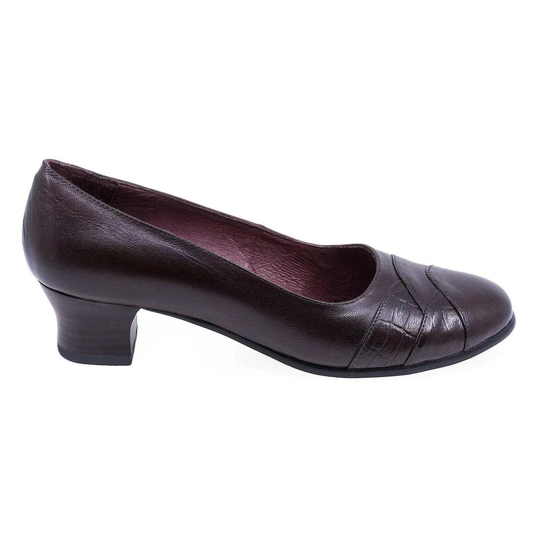 Pantofi Dama, 979, Casual, Piele naturala, Maro