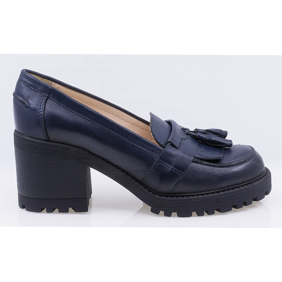 Pantofi dama casual piele naturala Caspian 371/2 bleumarin
