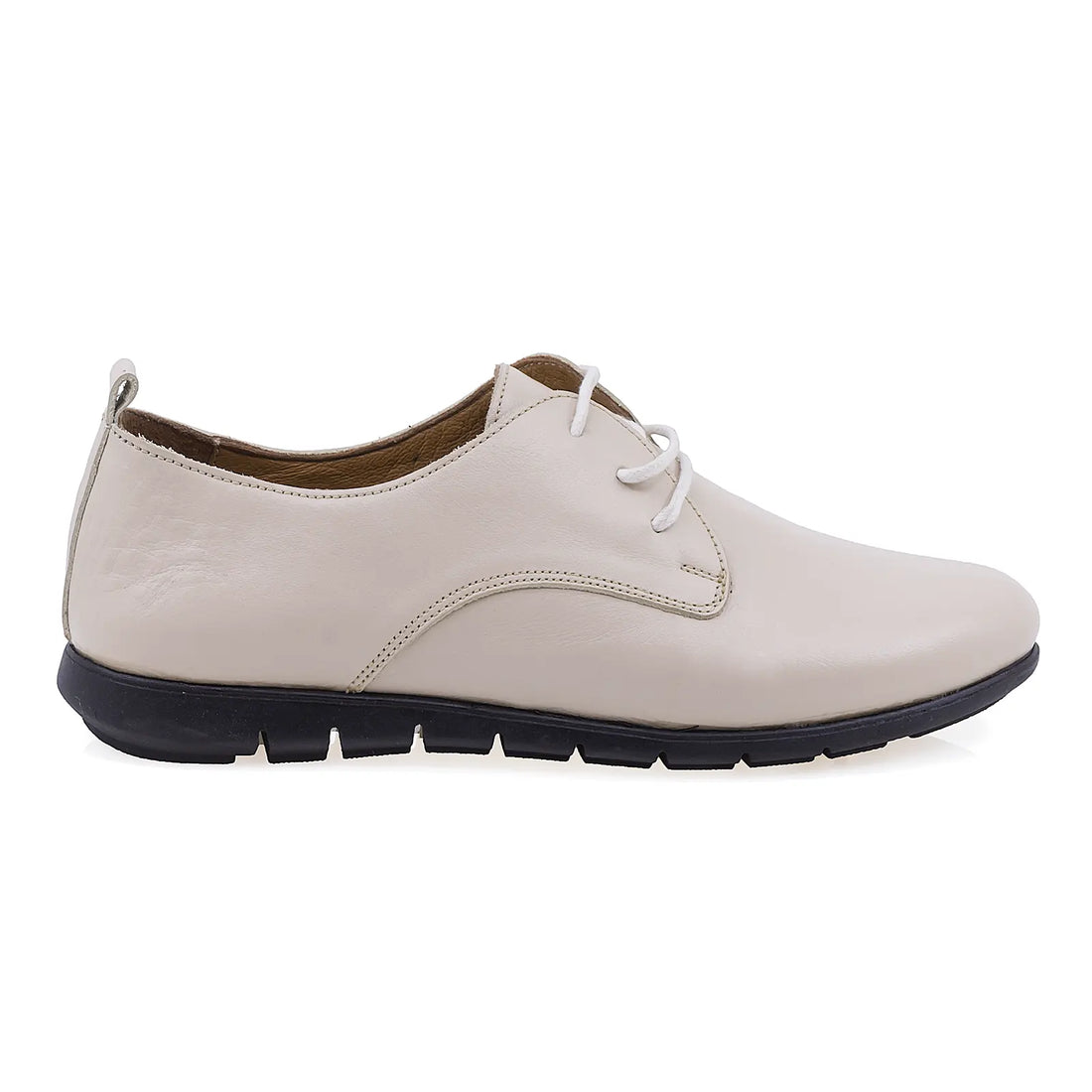 Pantofi dama casual piele naturala 82531 bej