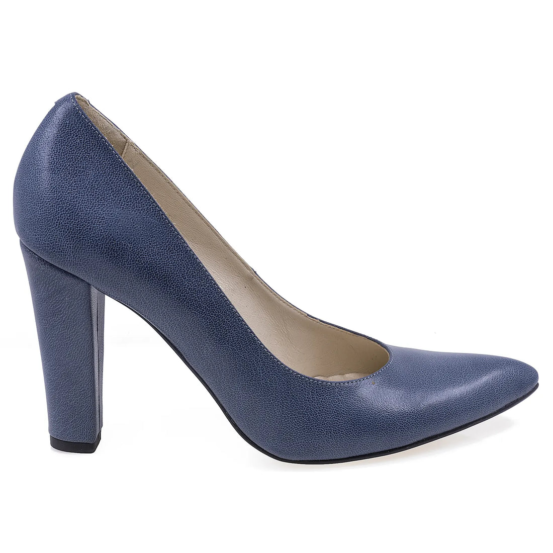 Pantofi Dama, Veronesse, VER, 382, Eleganti, Piele naturala, Albastru