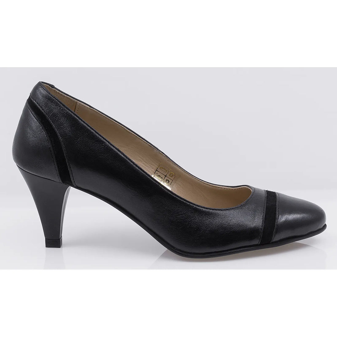Pantofi dama eleganti piele naturala Caspian Maria negru