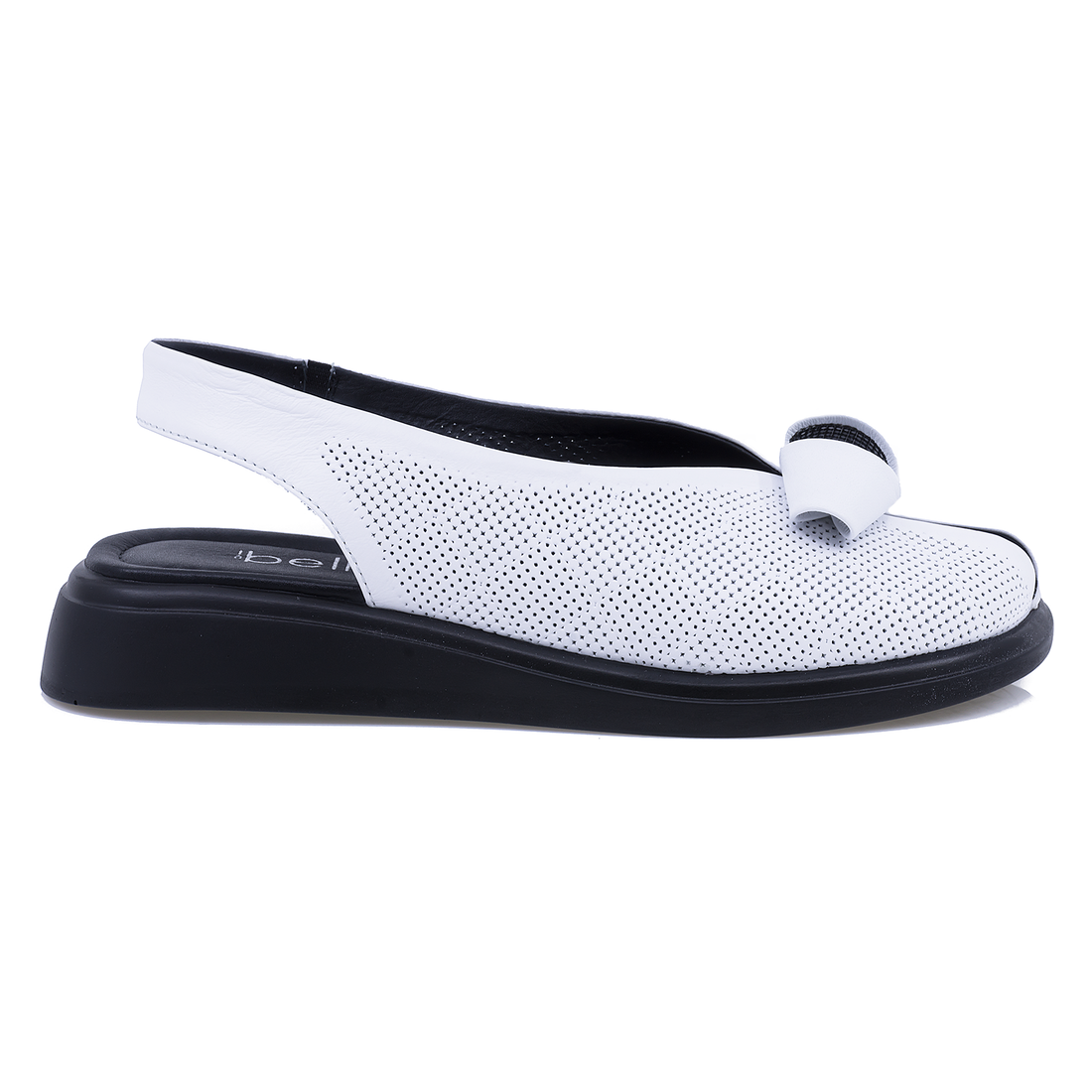 Sandale Dama, Bellini, 12513-11, Casual, Piele Naturala, alb
