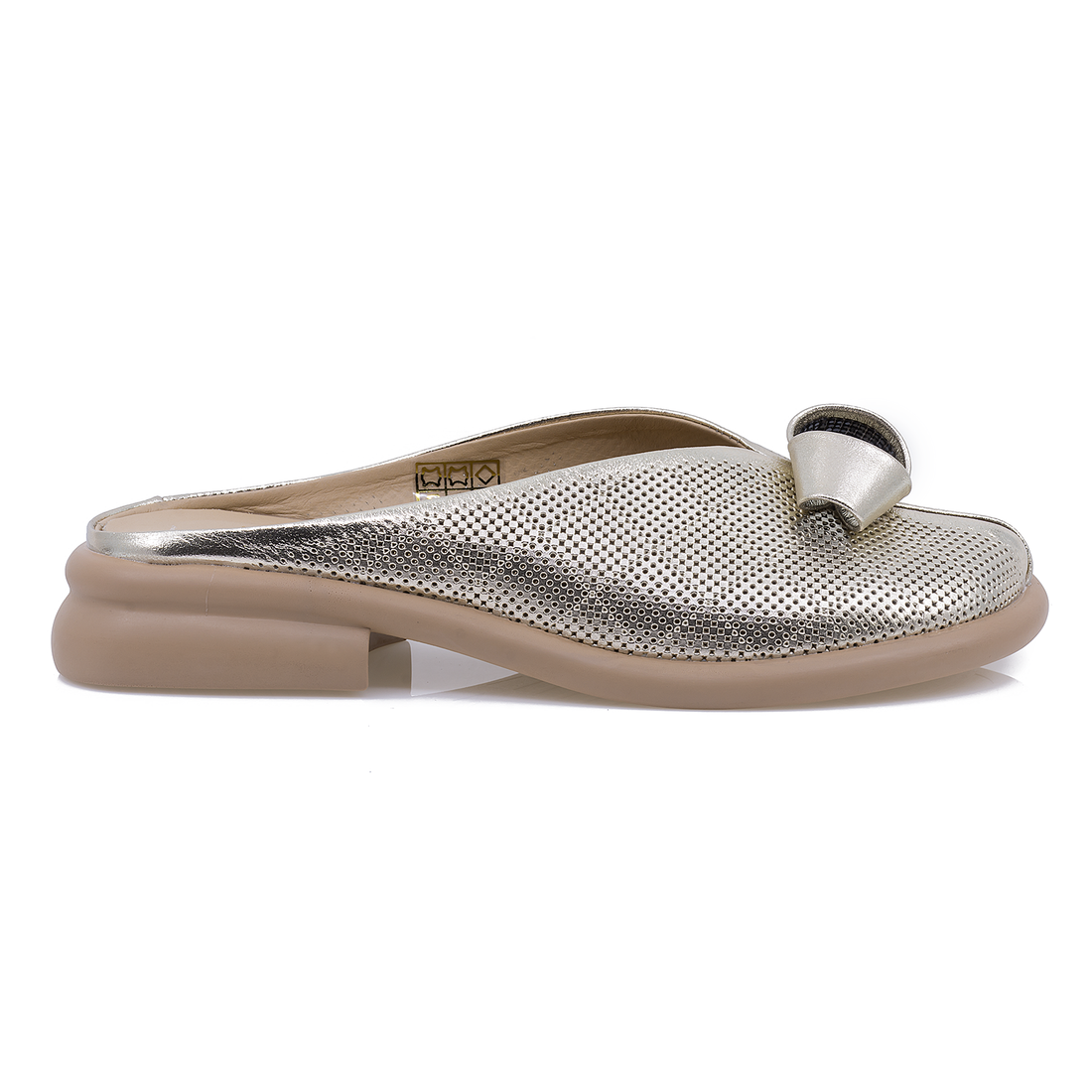 Saboti Dama, Bellini, 32206, Casual, Piele Naturala, auriu