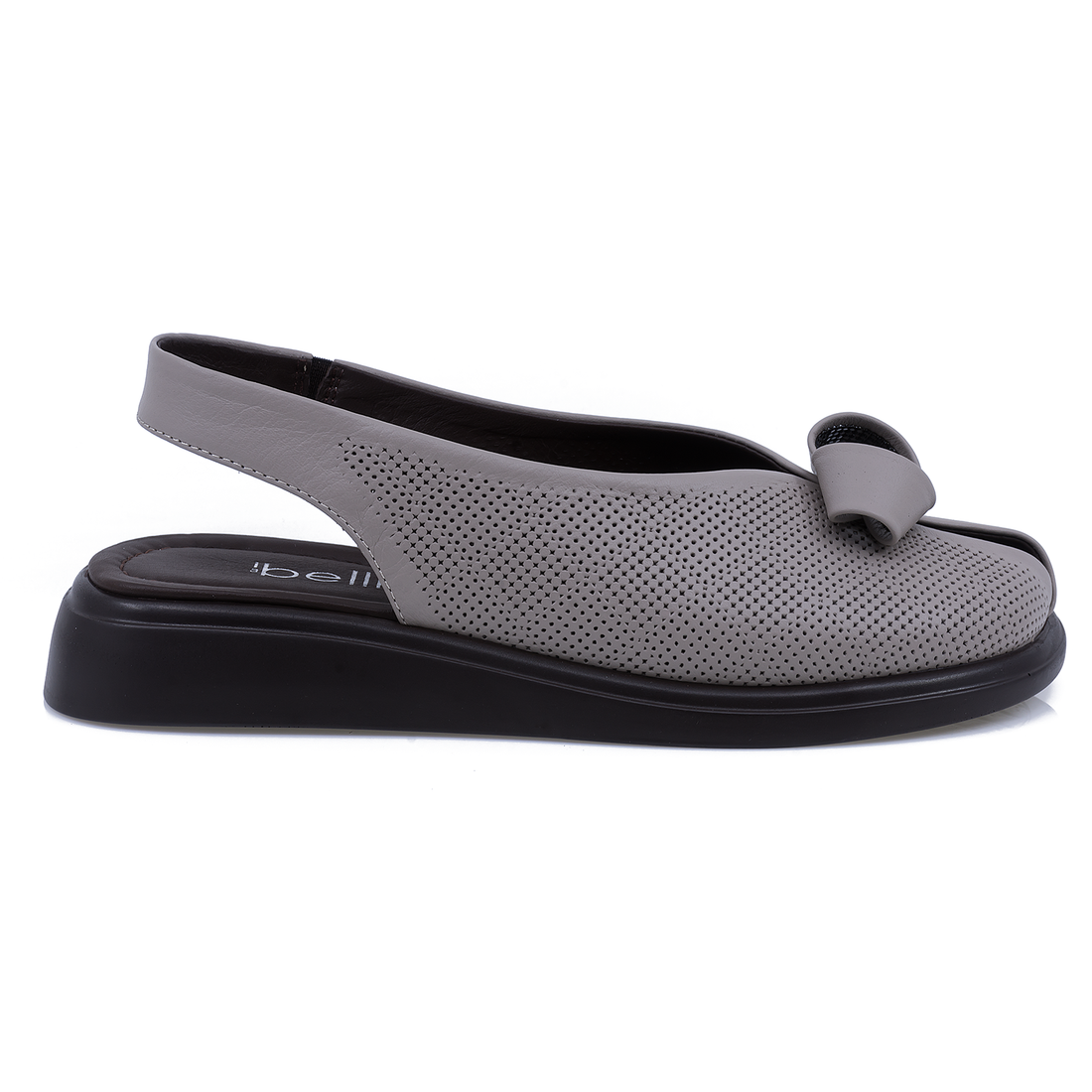 Sandale Dama, Bellini, 12513-85, Casual, Piele Naturala, gri