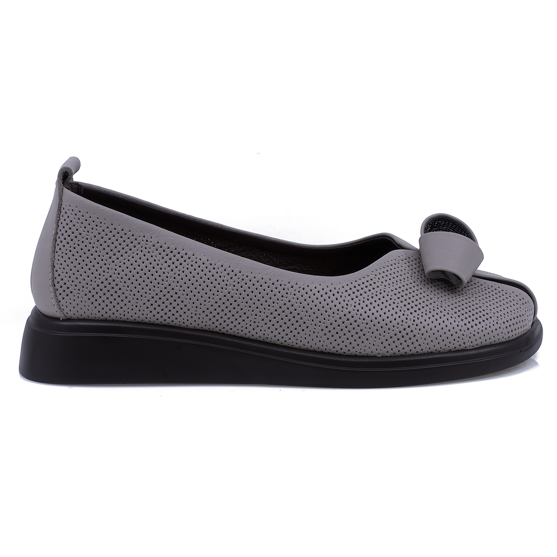 Pantofi Dama, Bellini, 11413-85, Casual, Piele Naturala, gri