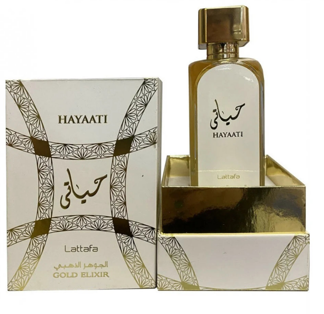 Parfum Unisex, Arabesc, Lattafa, Hayaati Gold Elixir, Apa de Parfum 100 ml