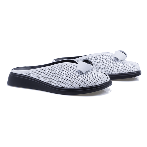 Saboti Dama, Bellini, BEL, 12213-11, Casual, Piele Naturala, alb