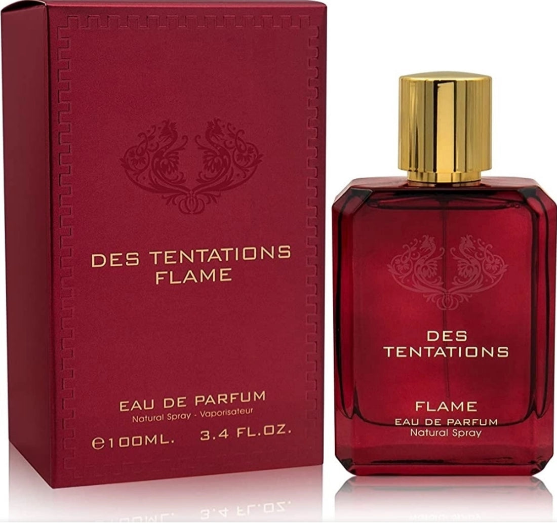 Parfum Unisex, Arabesc, Fragrance World, Des Tentations Flame, Apa de Parfum 100 ml