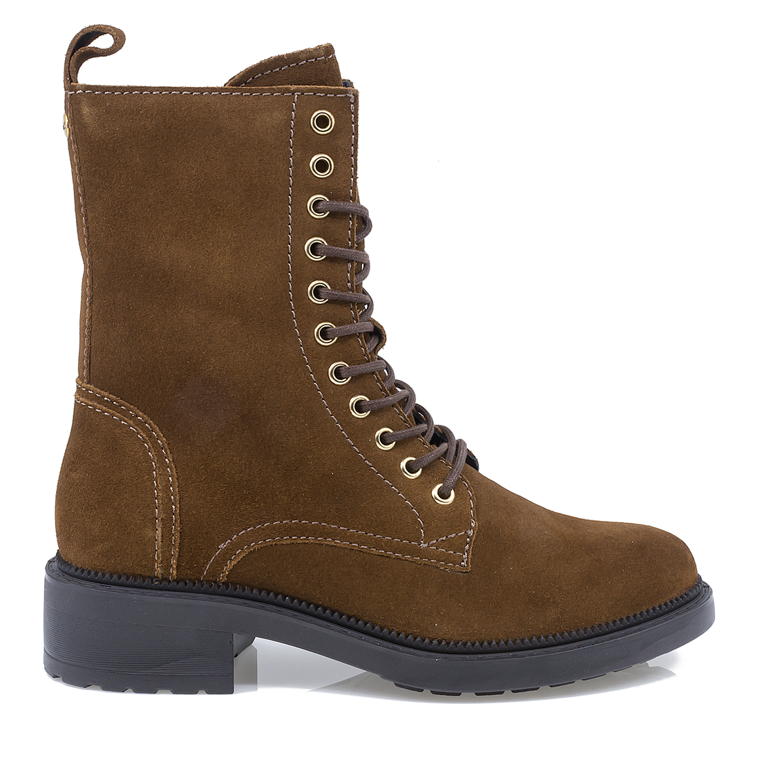 Ghete Dama, Atrai, Atr-5973, Casual, Piele Intoarsa, Coniac