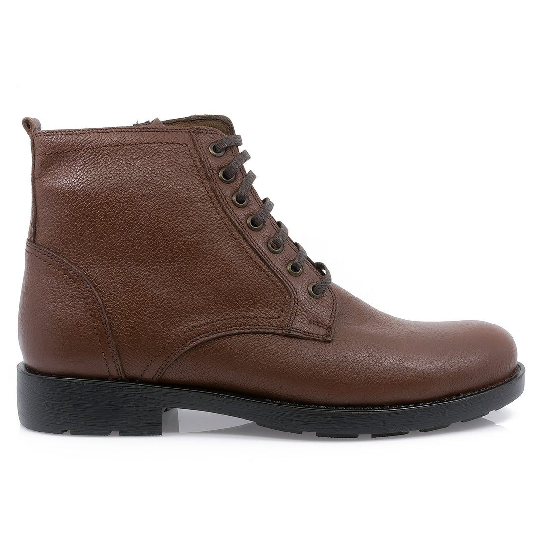 Ghete barbati, Caspian, Cas-7075, casual, piele naturala, maro