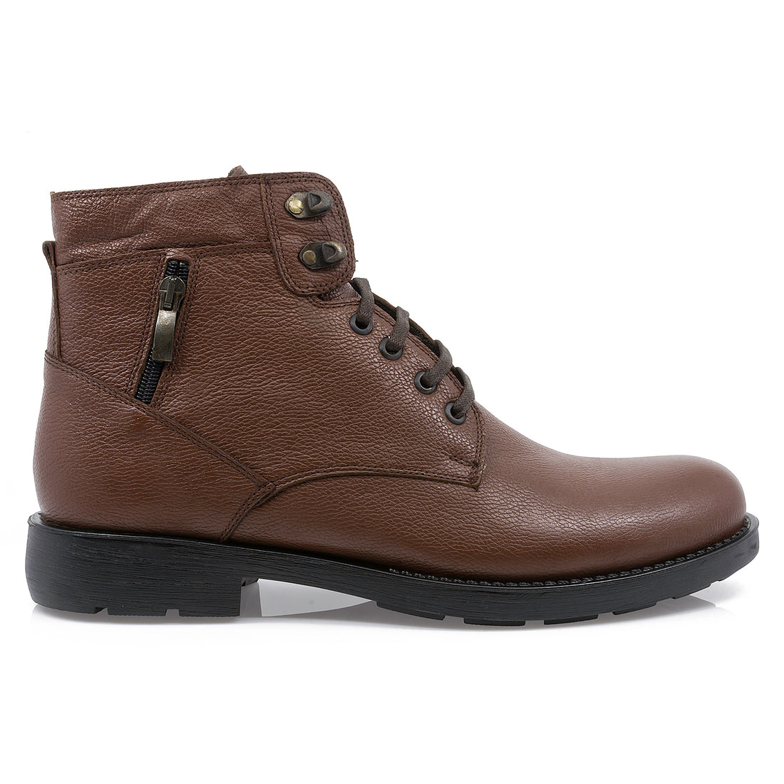 Ghete barbati, Caspian, Cas-7079, casual, piele naturala, maro