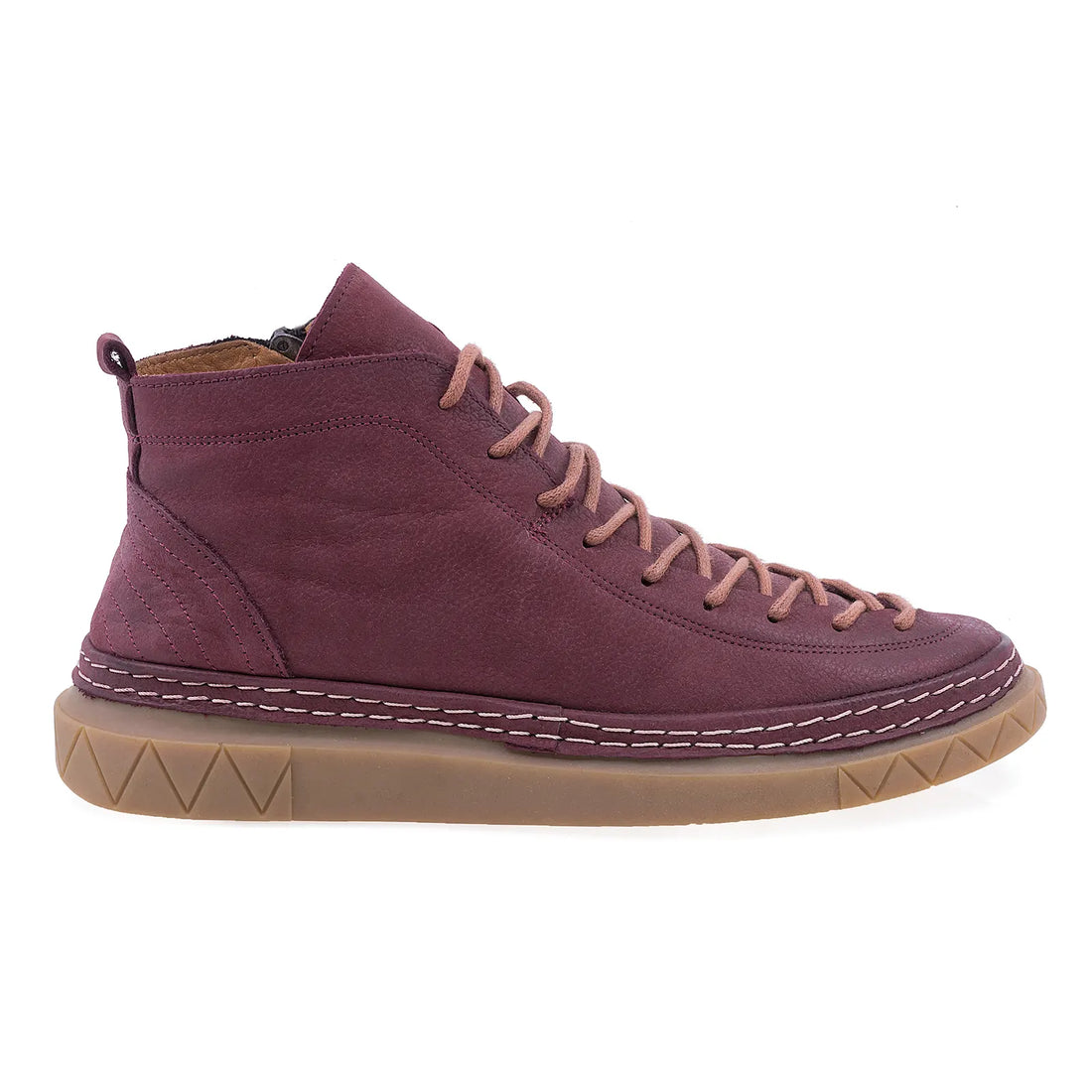 Ghete Dama, Caspian, Cas-Fe8-206, Casual, Piele nabuc, Bordo