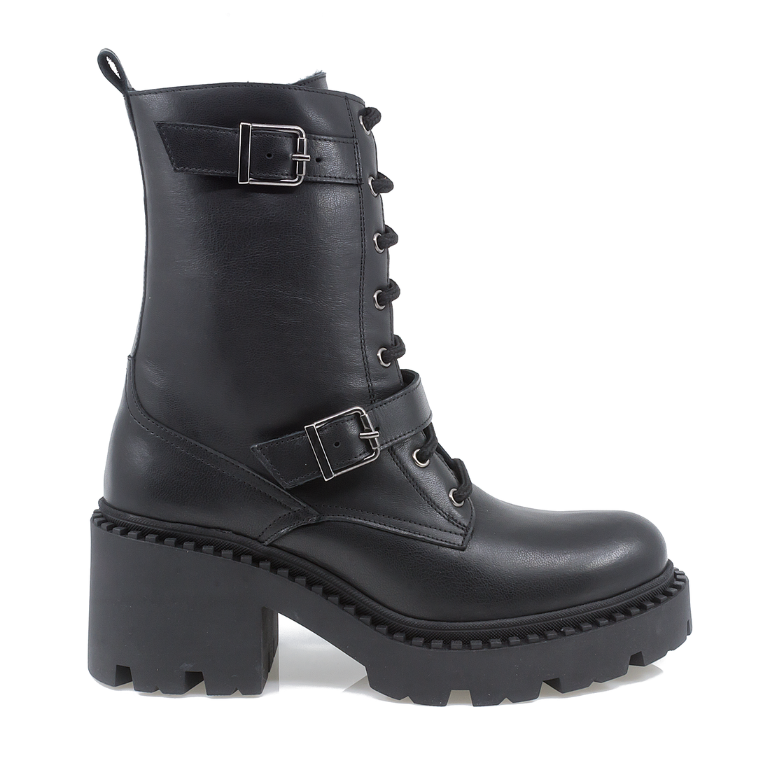 Ghete Dama, Caspian, Cas-23800-23913, Casual, Piele Naturala, Negru