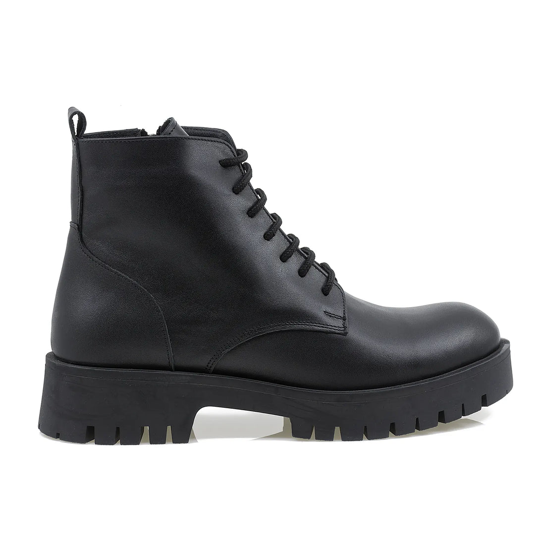 Ghete Dama, Caspian, Cas-24601-056, Casual, Piele naturala, Negru
