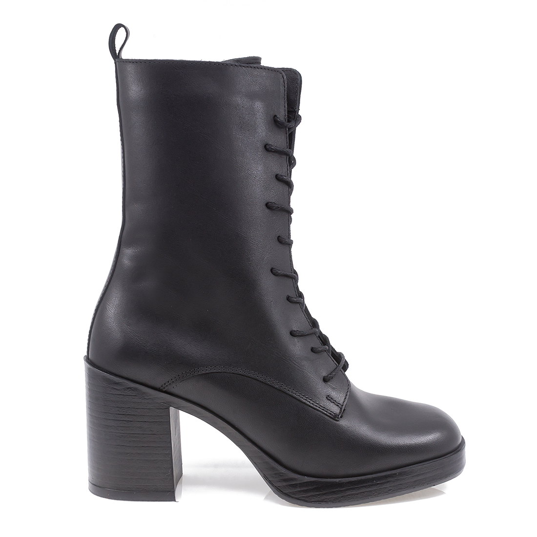 Ghete Dama, Caspian, Cas-808-2895, Casual, Piele Naturala, Negru