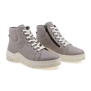 Ghete Dama, Caspian, Cas-Adi, Casual, Piele Naturala, Gri