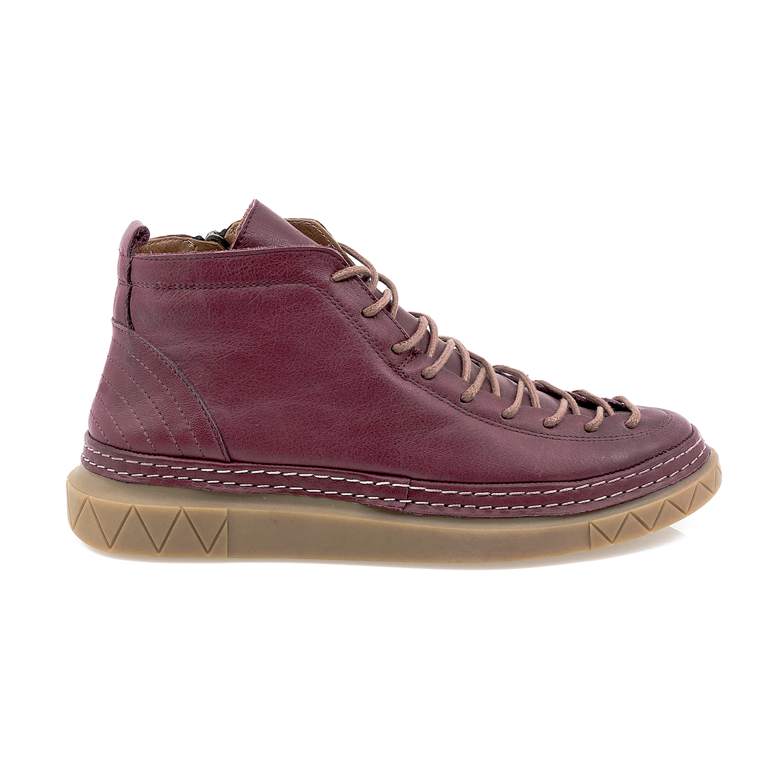 Ghete Dama, Caspian, Cas-FE8-126, Casual, Piele Naturala, Bordo