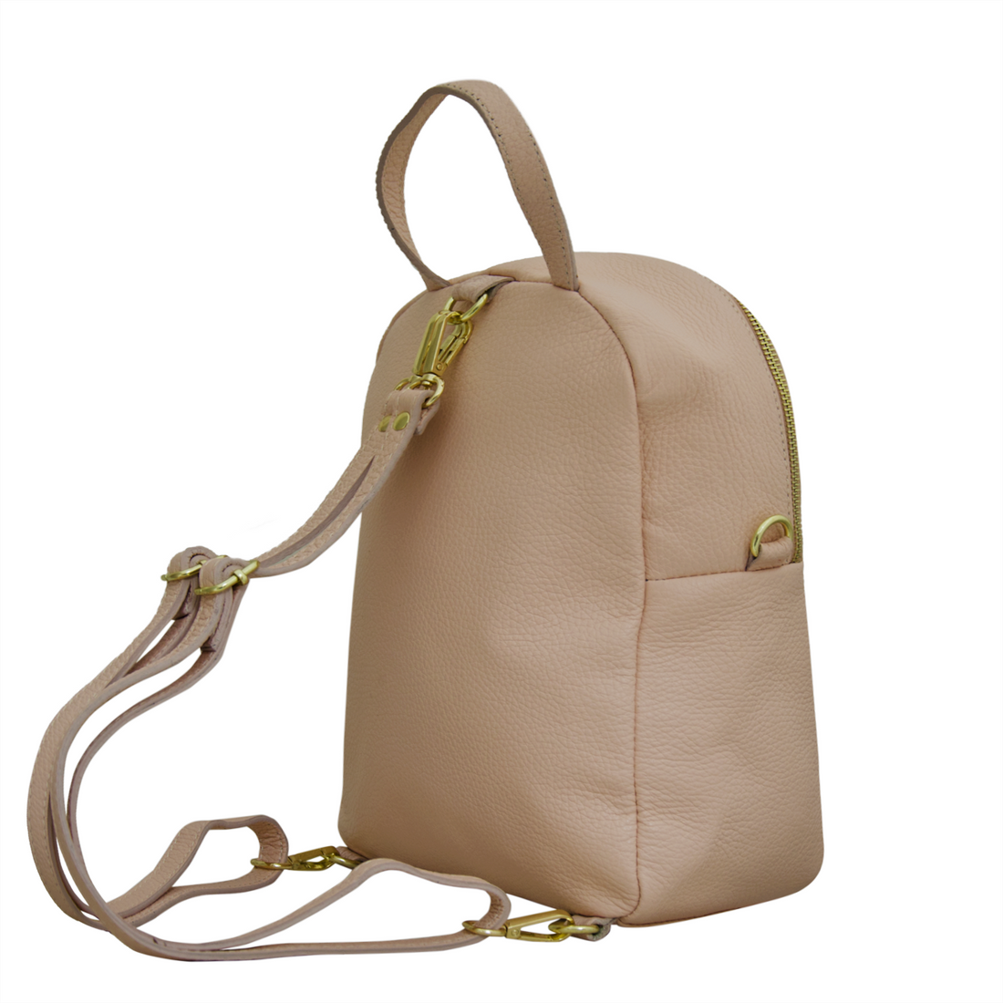 Rucsac  Dama  Piele naturala 3871, grej