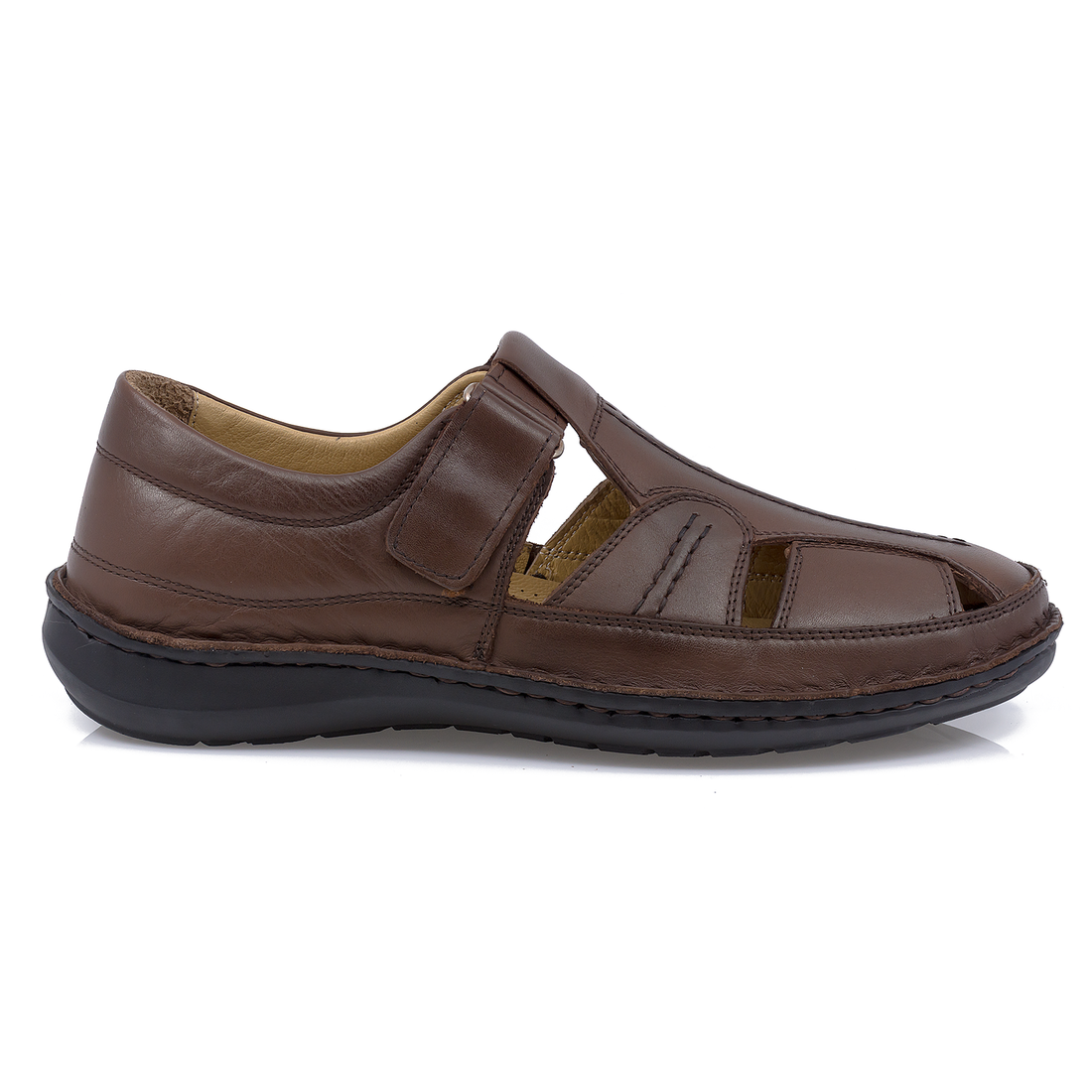 Pantofi barbati, Goretti, B36-9991-107, casual, piele naturala, maro