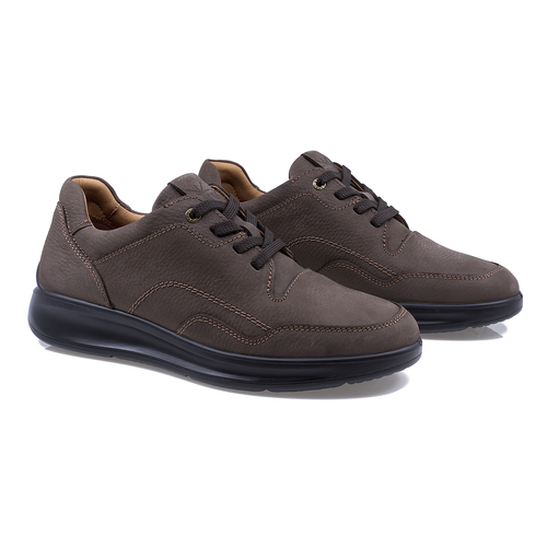 Pantofi Barbati, Atrai, Atr-4569, Casual, Piele Nabuc, Maro