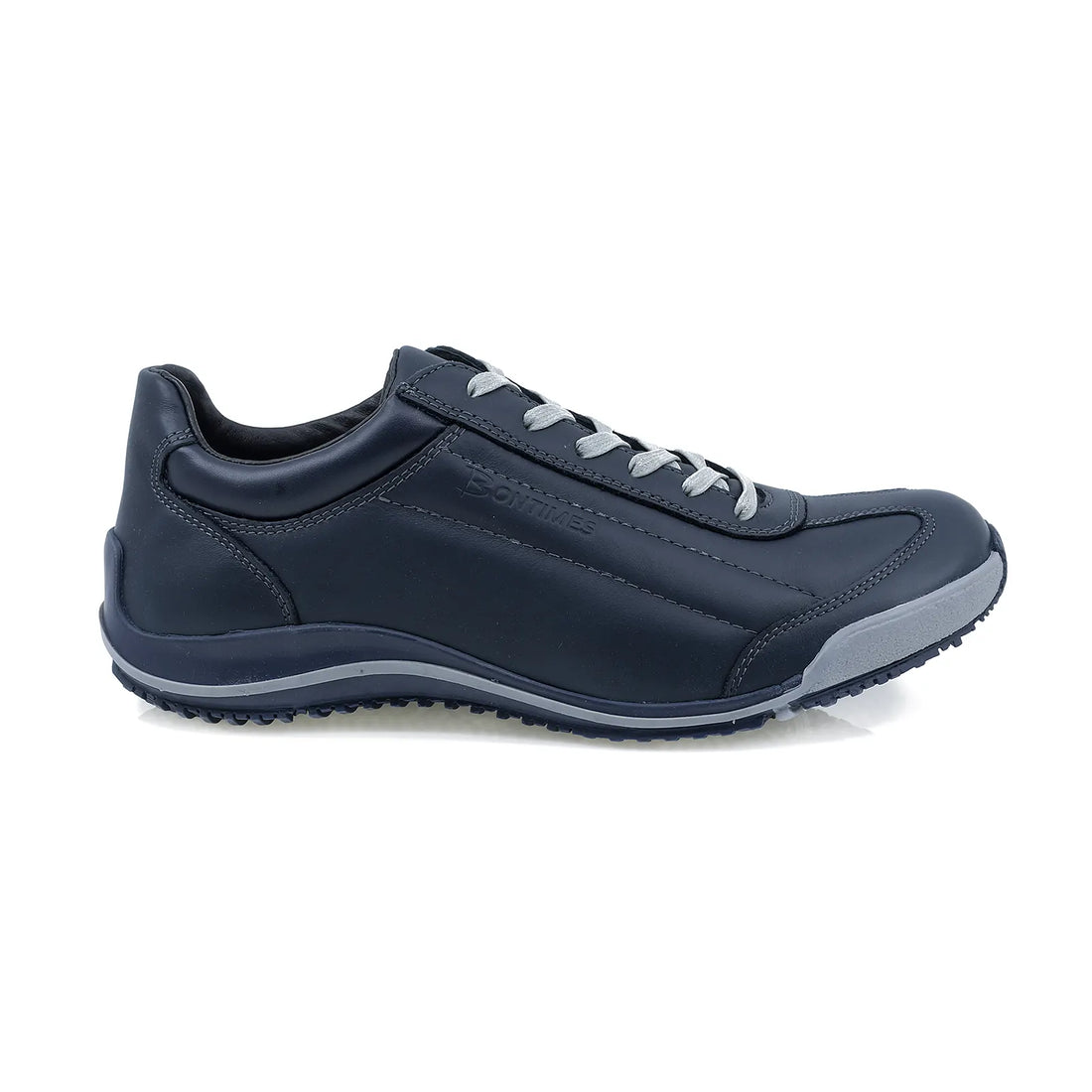 Pantofi Sport Barbati, Bontimes, Bit-590, Piele Naturala, Bleumarin