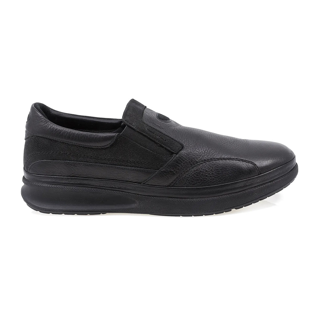 Pantofi Barbati, Caspian, Cas-506, Casual, Piele Naturala, Negru