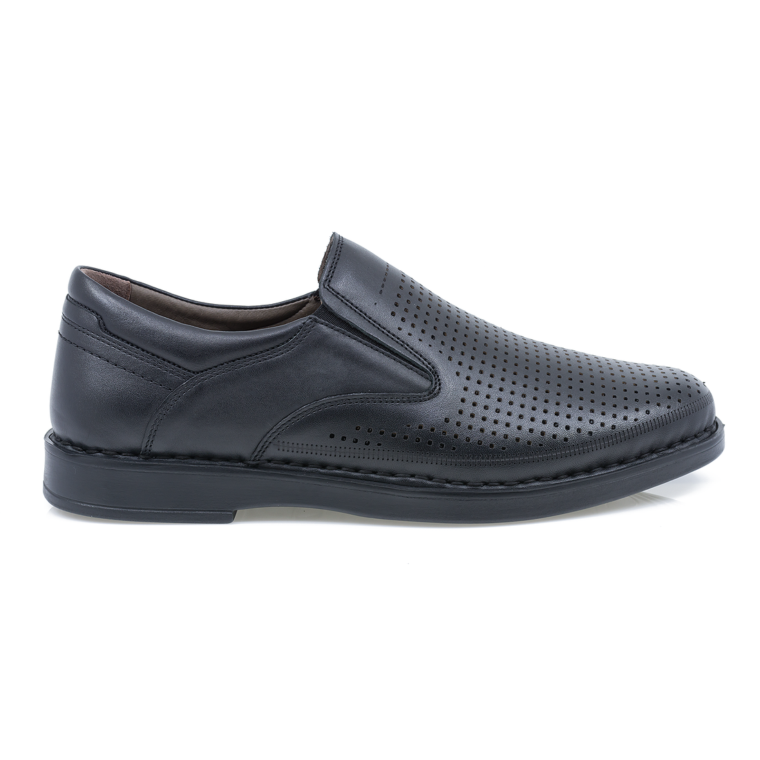 Pantofi Barbati, Dim-104-3, Eleganti, Piele Naturala, Negru