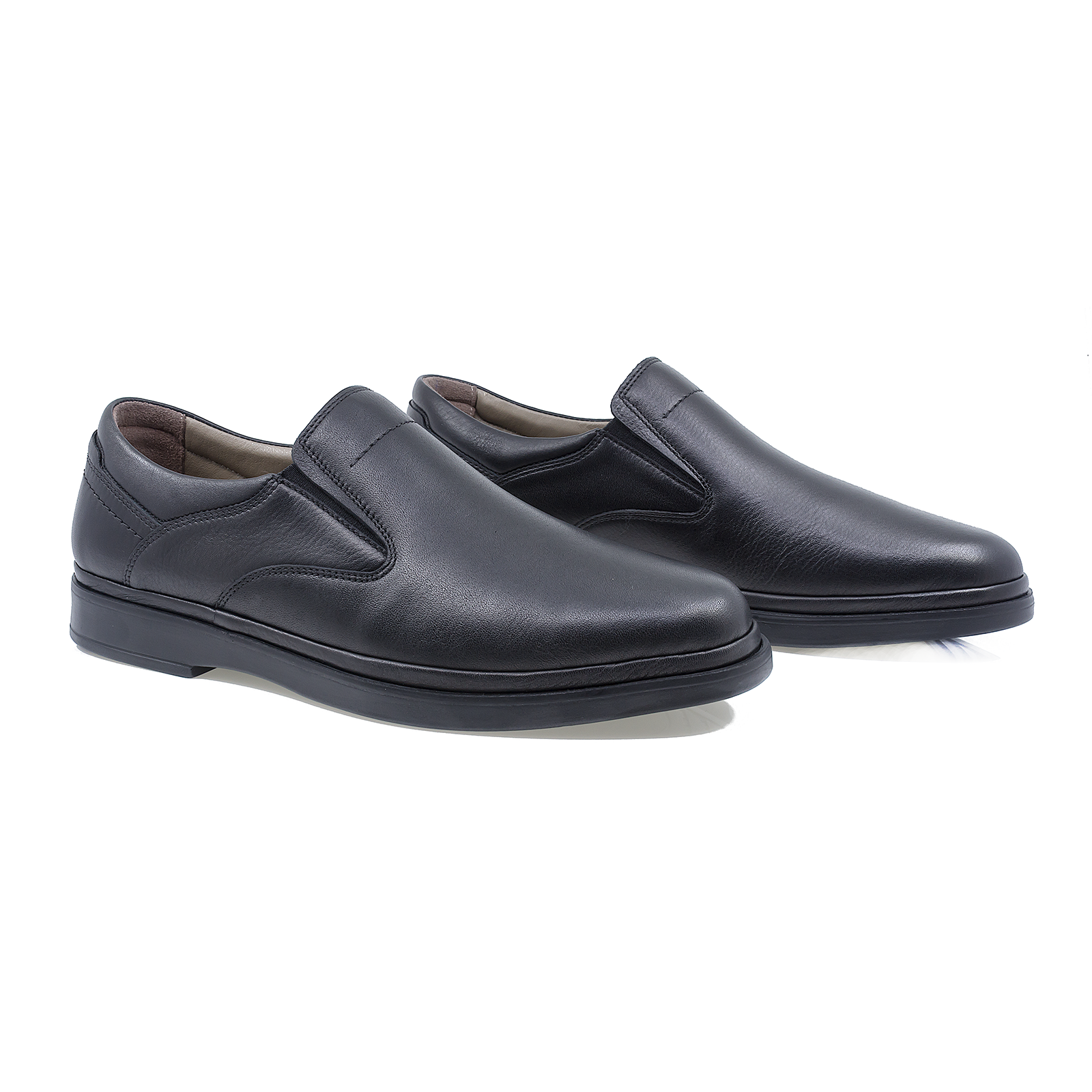 Pantofi Barbati, Dim-104, Eleganti, Piele Naturala, Negru