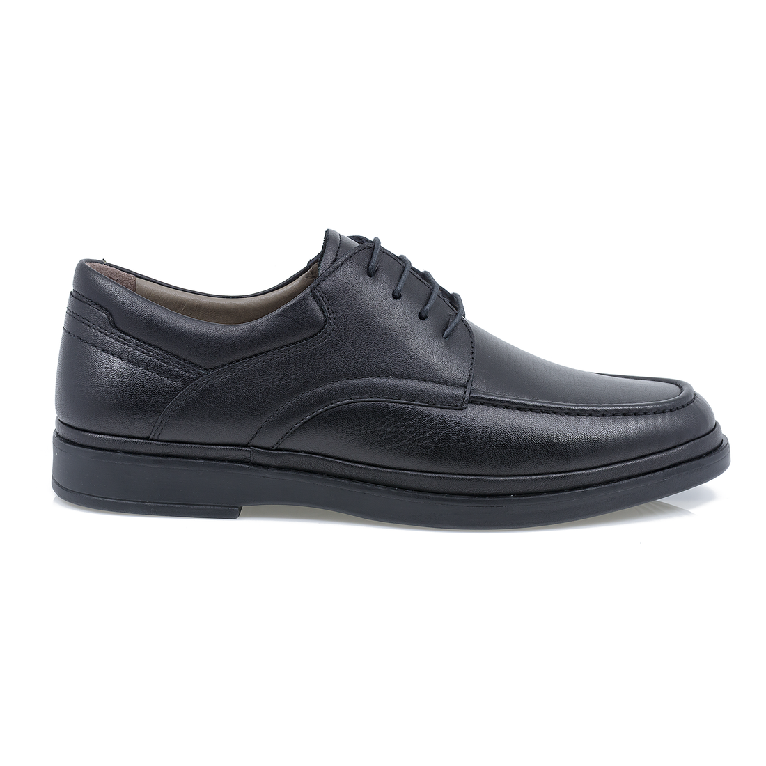 Pantofi Barbati, Dim-105-1, Casual, Piele Naturala, Negru