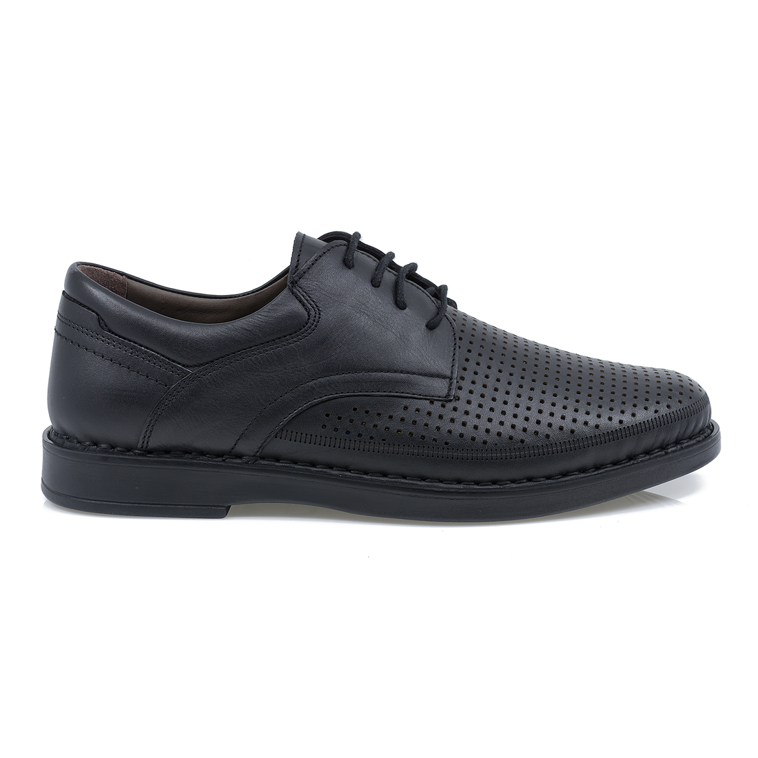 Pantofi Barbati, Dim-105-3, Eleganti, Piele Naturala, Negru