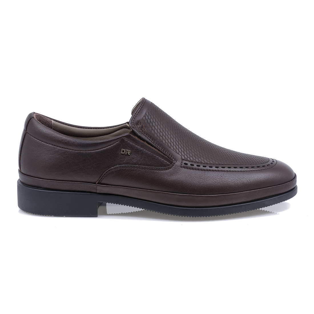 Pantofi Barbati, Dim-106-1, Eleganti, Piele Naturala, Maro