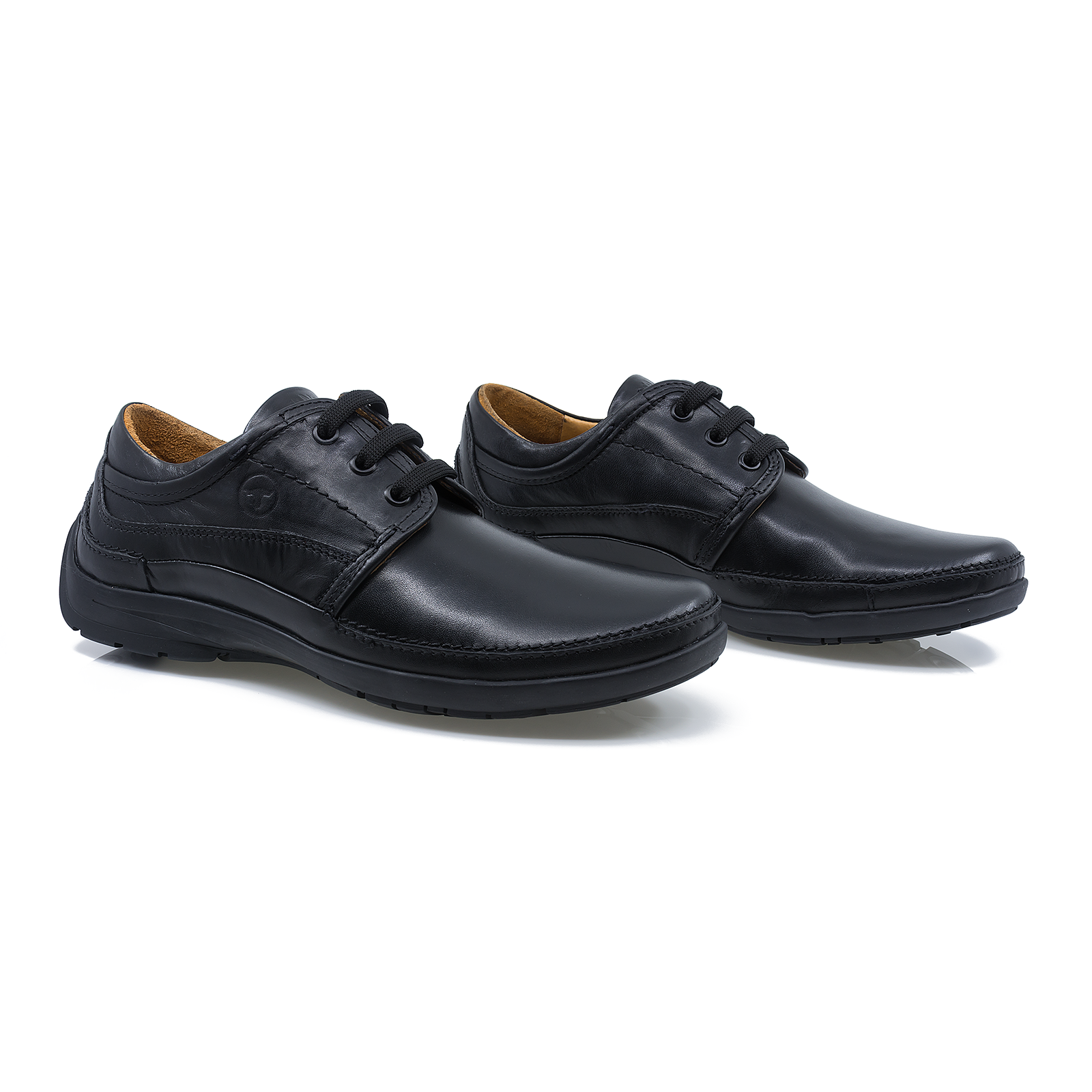 Pantofi barbati, Gitanos, Git-103, casual, piele naturala, negru