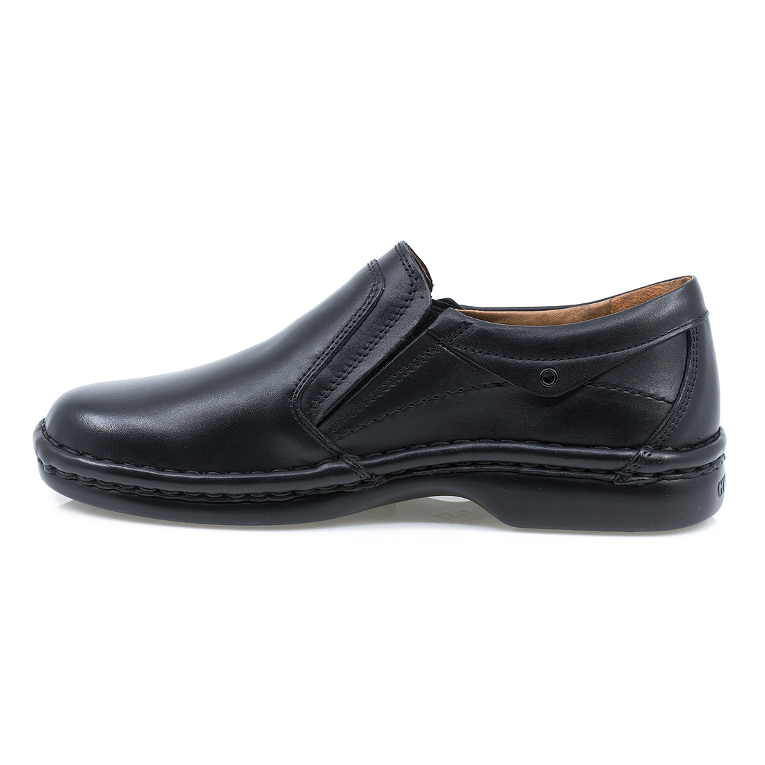 Pantofi barbati, Gitanos, Git-11, casual, piele naturala, negru