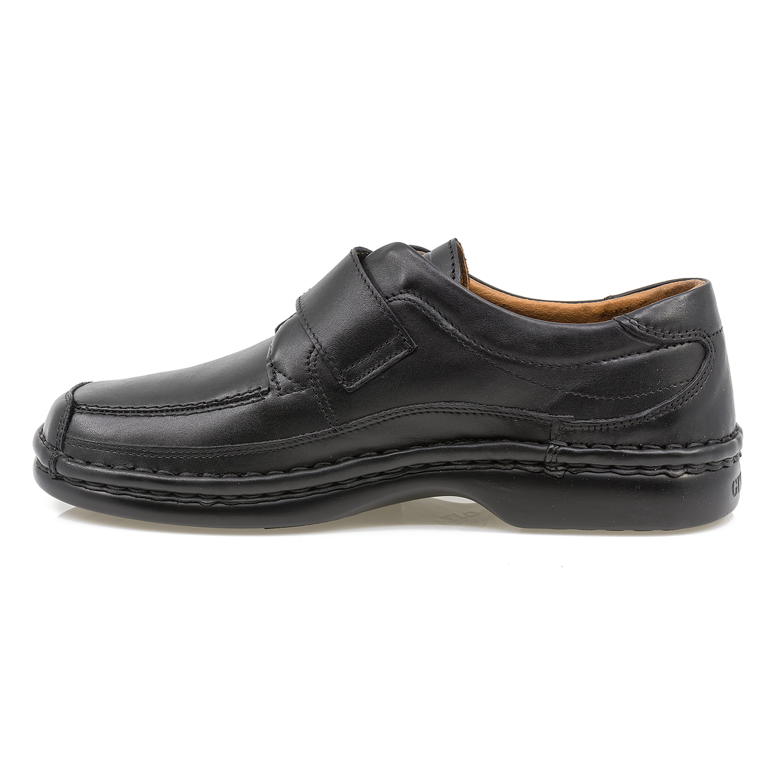 Pantofi barbati, Gitanos, Git-220sc, casual, piele naturala, negru