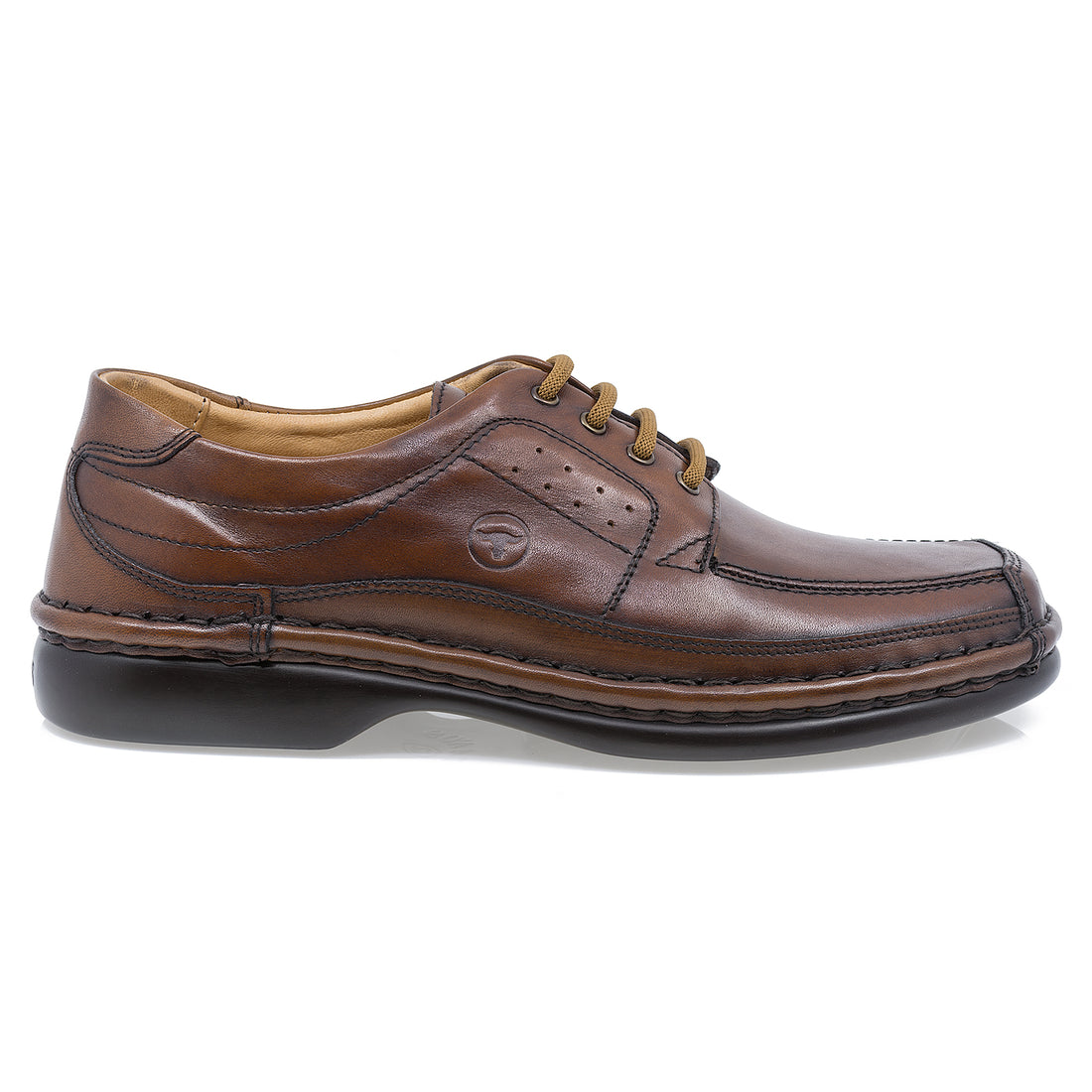 Pantofi barbati, Gitanos, Git-220si, casual, piele naturala, maro