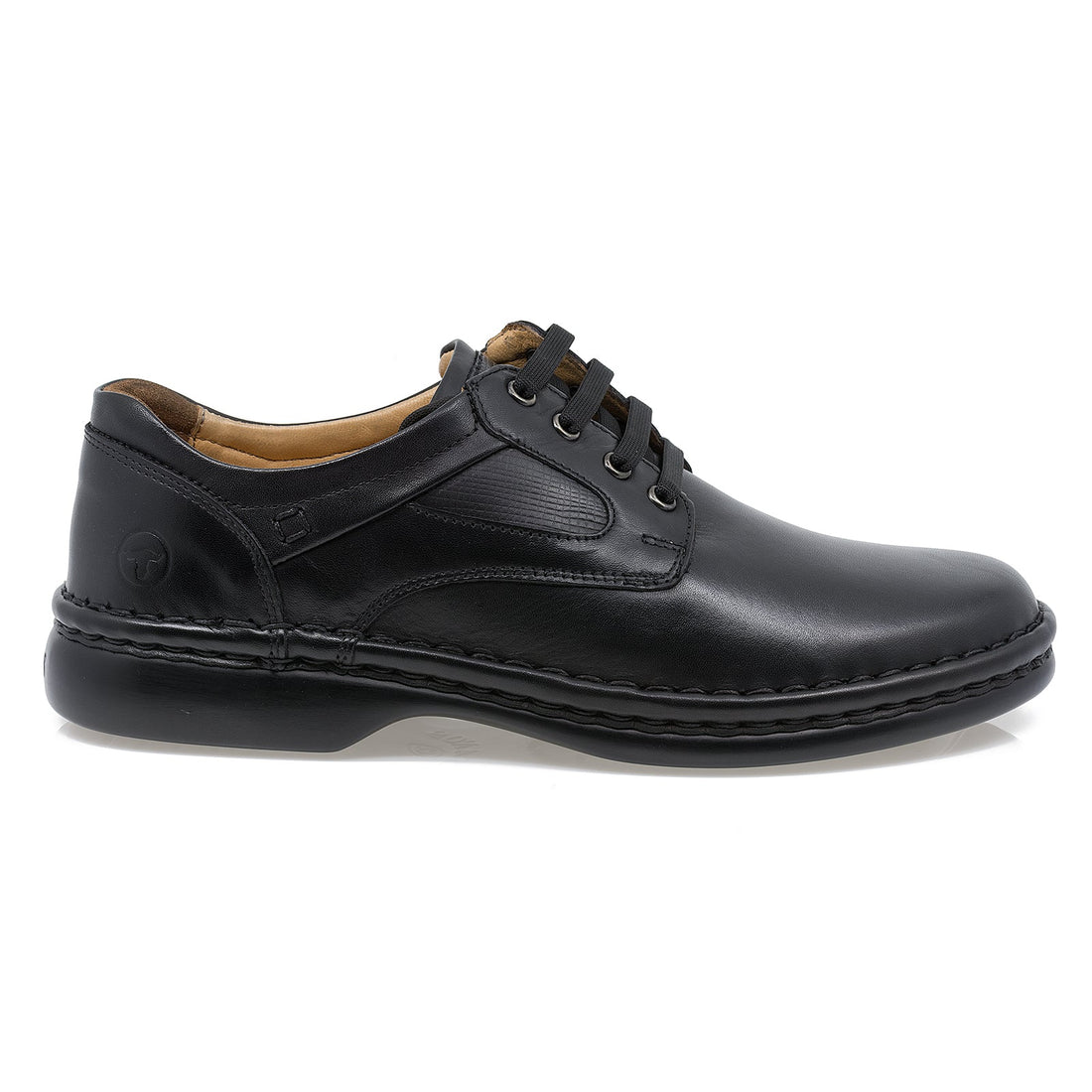 Pantofi barbati, Gitanos, Git-222, casual, piele naturala, negru