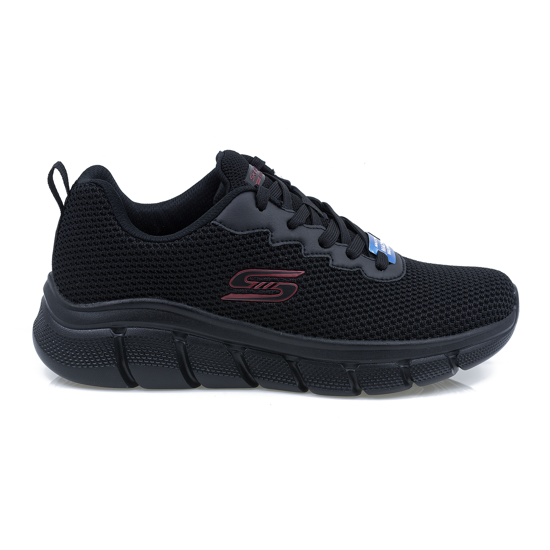 Pantofi Sport Barbati, Skechers, Ske-118106, MEMORY FOAM, Negru