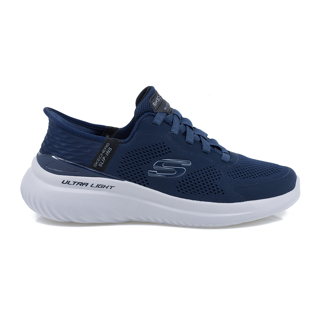 Pantofi Sport Barbati, Skechers, Ske-232459, SLIP-INS,MEMORY FOAM, Bleumarin