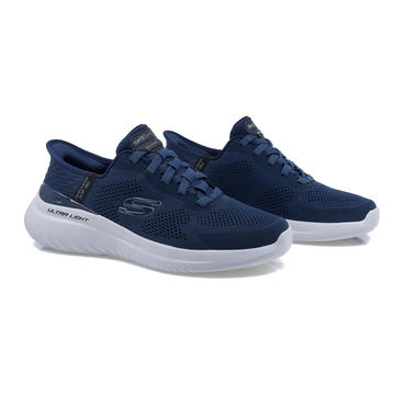 Pantofi Sport Barbati, Skechers, Ske-232459, SLIP-INS,MEMORY FOAM, Bleumarin