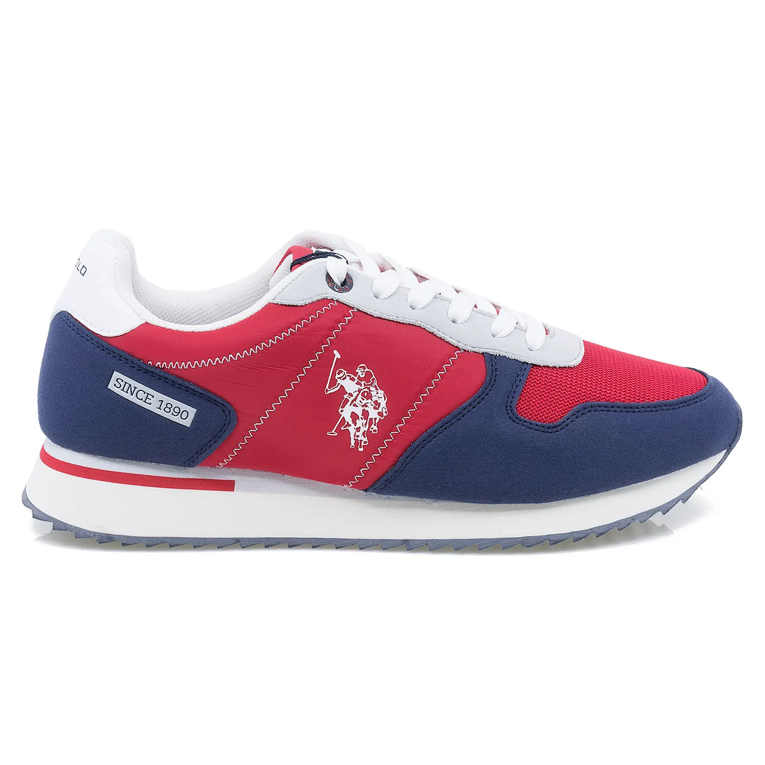 Pantofi Barbati, U.S. POLO ASSN, POL-Altena 001A, Sport, Poliuretan, Rosu