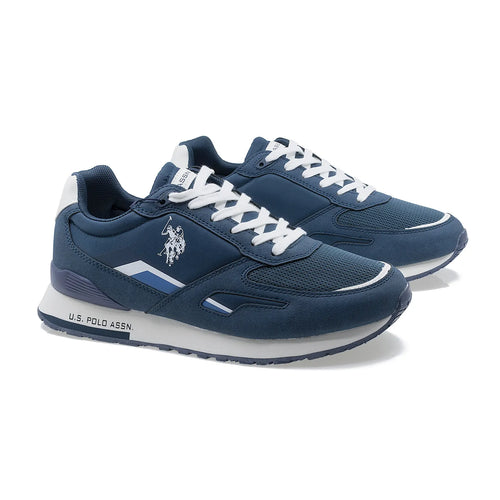 Pantofi Barbati, U.S. POLO ASSN, POL-Tabry 003B, Sport, Poliuretan, Bleumarin