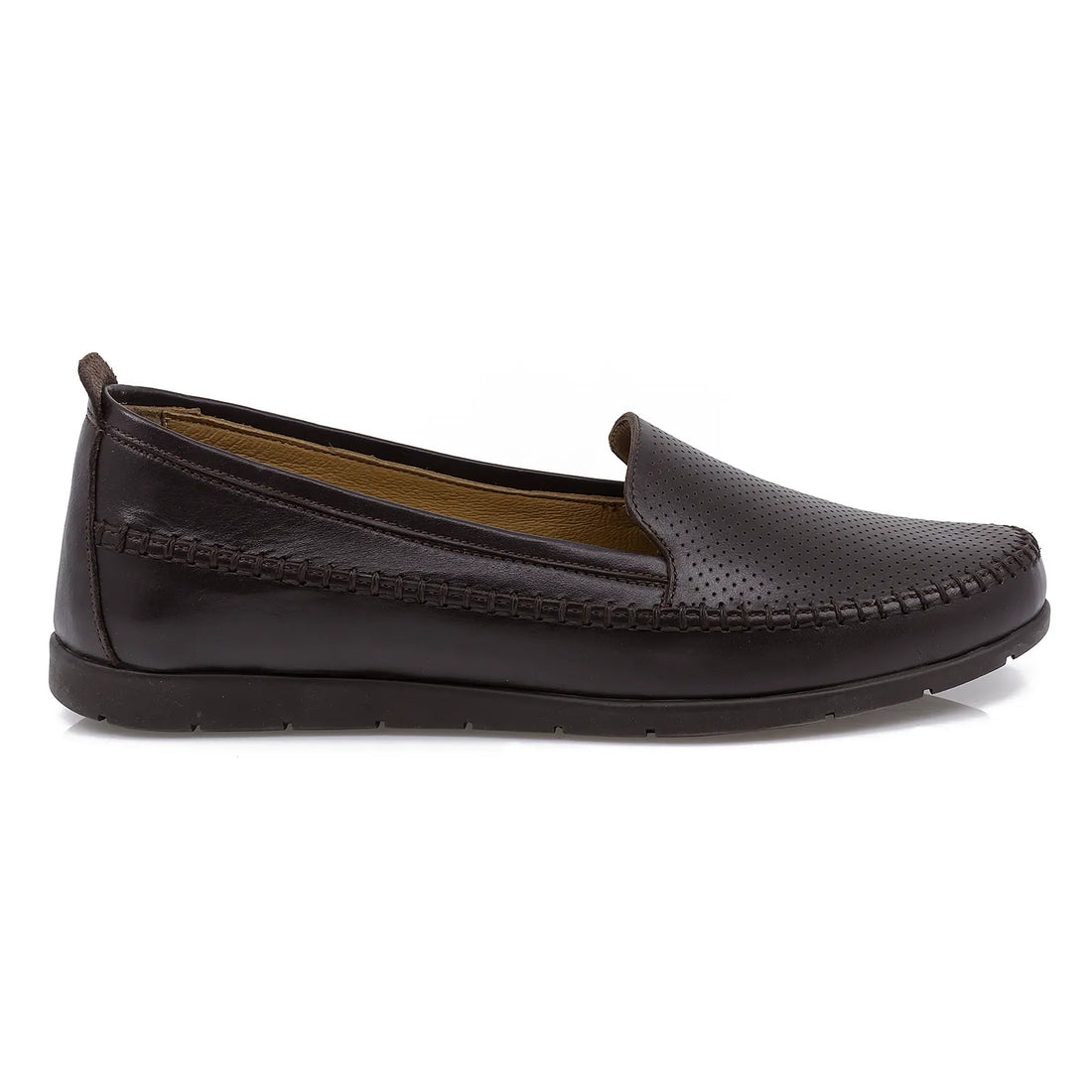 Pantofi dama casual piele naturala 82510 maro