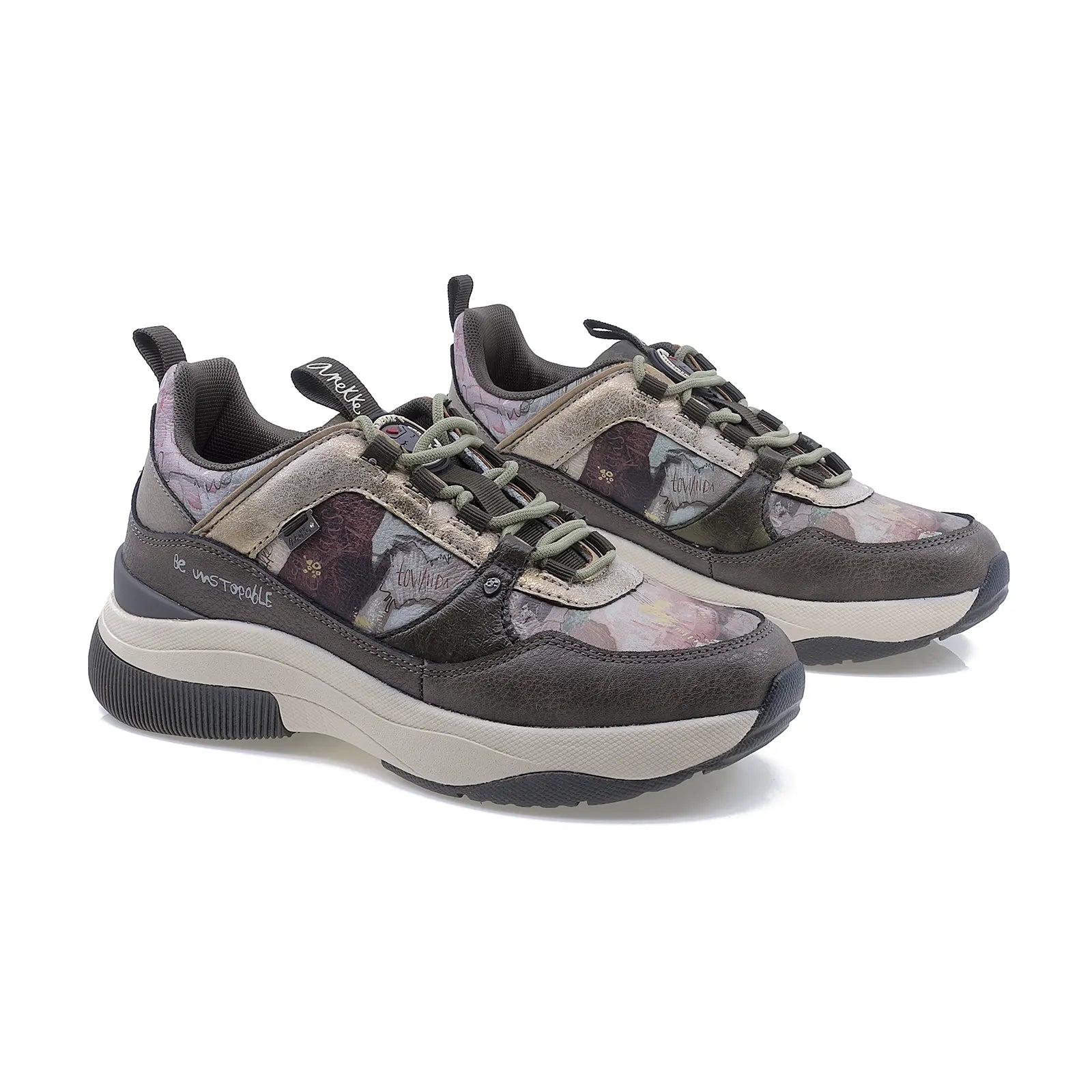 Pantofi Dama Anekke 39380-653, Multicolor