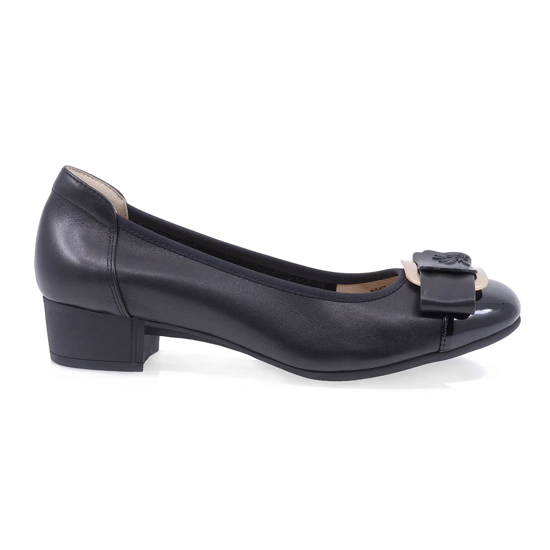 Pantofi dama, Anna Viotti, Ann, D102-3316, Casual, Piele naturala, Negru