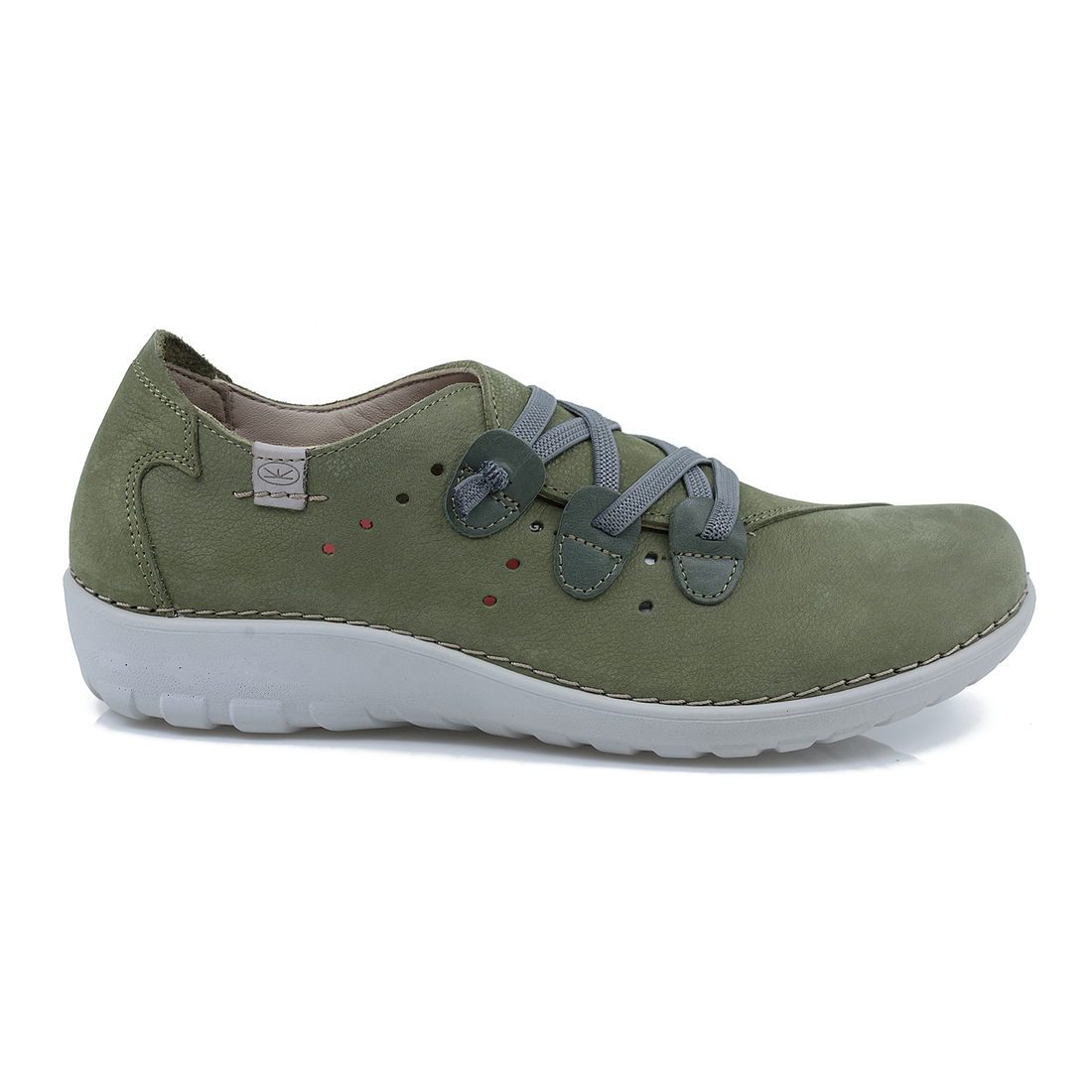 Pantofi Dama, Atrai, Atr-4453, Casual, Piele Nabuc, Verde