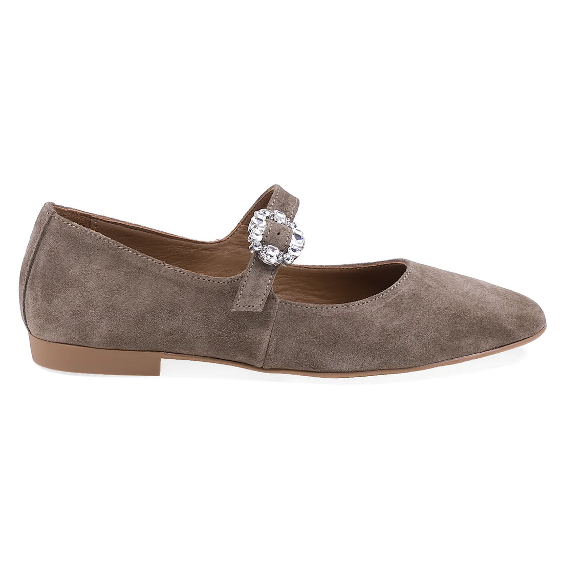 Pantofi dama, Bellini, BEL, 7013, Casual, Piele intoarsa, Taupe