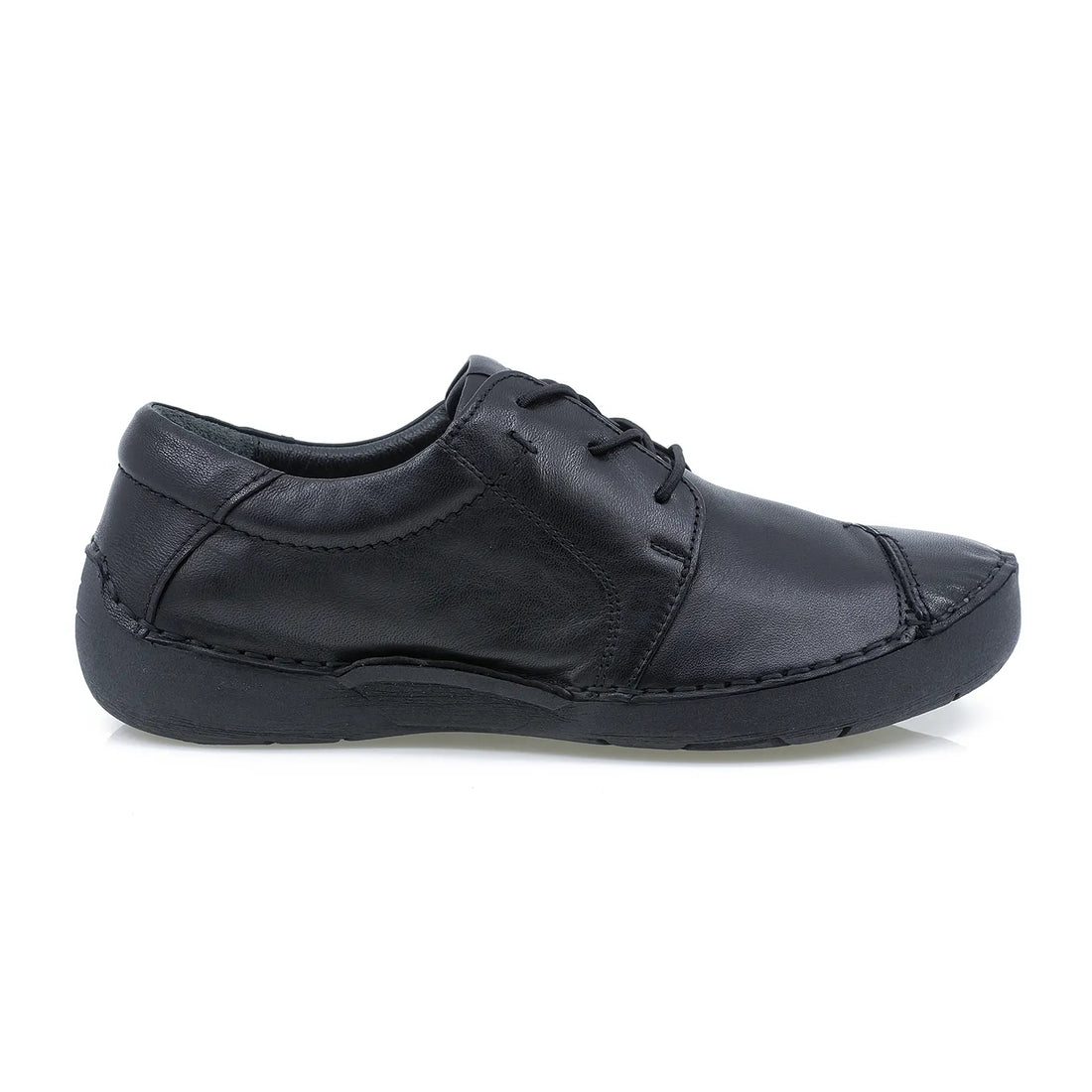 Pantofi Dama, Burc, Bur-44173, Casual, Piele Naturala, Negru