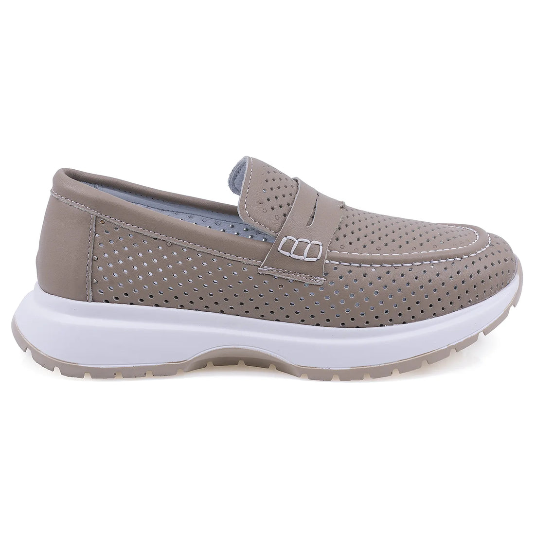 Pantofi dama, Caspian, Cas-512, Casual, Piele naturala, Gri