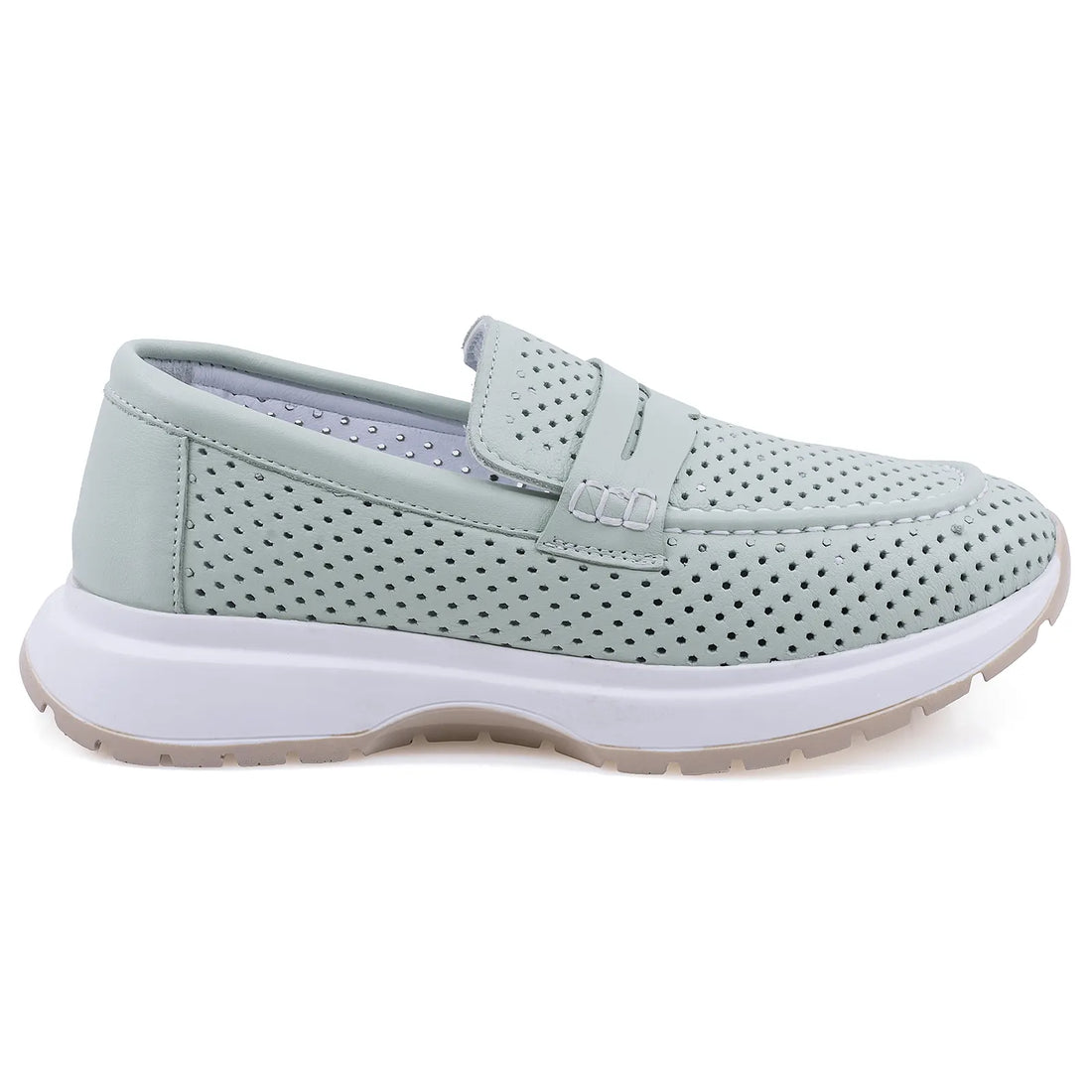 Pantofi dama, Caspian, Cas-512, Casual, Piele naturala, Vernil